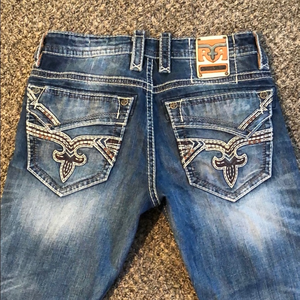 Men’s rock revival jeans